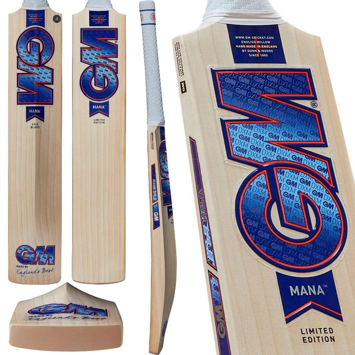 GM MANA DXM 808 HARROW CRICKET BAT S24 GM CRICKET AUSTRALIA
